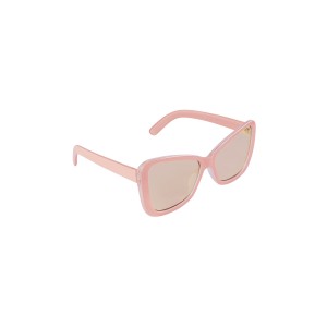 Γυναικεία oversized γυαλιά ηλίου ροζ butterfly