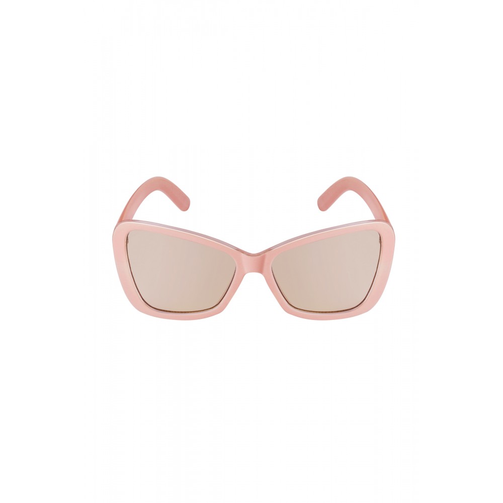 Γυναικεία oversized γυαλιά ηλίου ροζ butterfly
