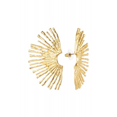 Σκουλαρίκια ήλιος  Χρυσό